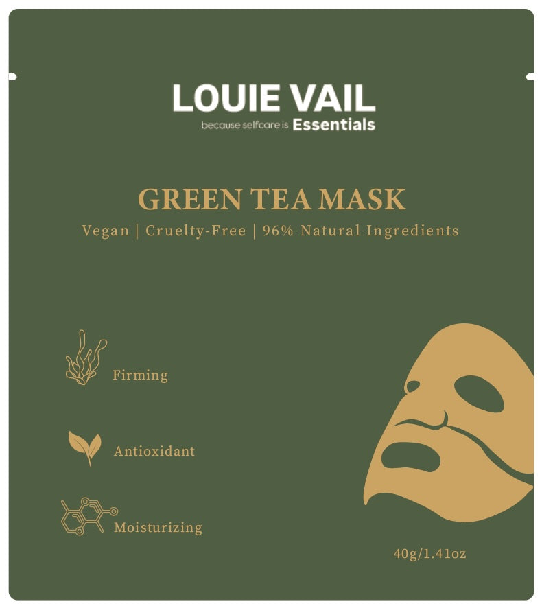 Organic Cruelty-Free Green Tea Vegan Face Mask